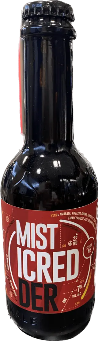 Birra artigianale 75 cl rossa