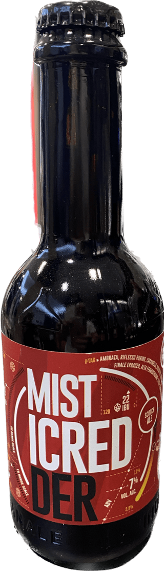 Birra artigianale 75 cl rossa