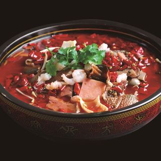 68. Sangue anatra in salasa di peperoncino