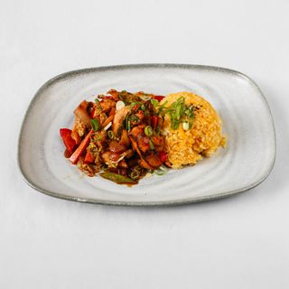 Fideos Yakisoba Con Pollo
