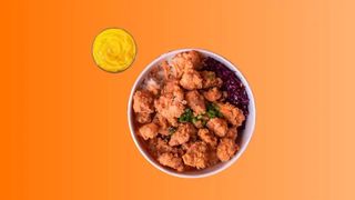 .POPCORN CHICKEN z sosem cheese - mayo