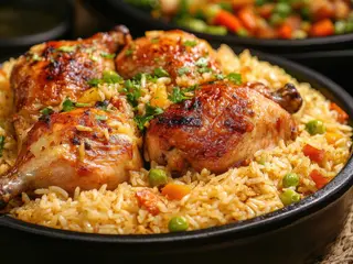 Riz Cantonais Poulet