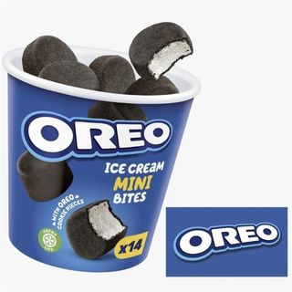 Mini bite ace cream oreo