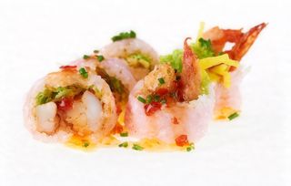 Krewetka w sake
