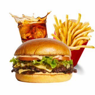 Kids menú hamburguesa pollo