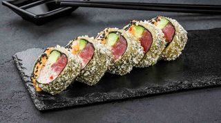 Рол Темпура з тунцем