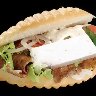 Kebab con Queso