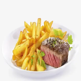 Filete Con Patatas