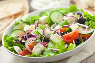 Insalata con mozzarella