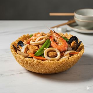 Ku-Bak De La Casa Con Mariscos