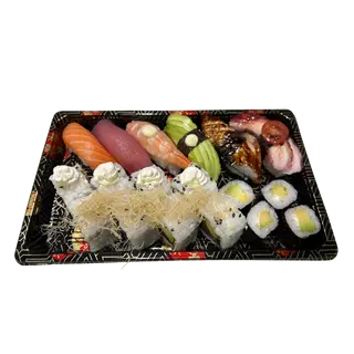 A3. Uramaki  Hosomaki Y Nigiri (18 PIEZAS)