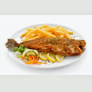 Frites Poisson Frit