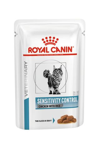 Роял пауч SENSITIVITY CONTROL CAT CHICKEN (шматочки у соусі) 85г