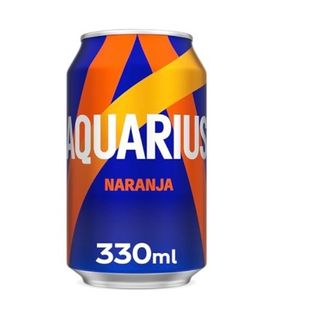 Aquarius Naranja lata 330ml.