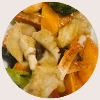 Mariscos Salteados