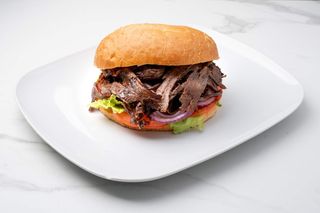 Kebab na grubym cieście