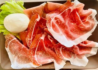 Piatto crudo (24 messi) e mozzarella