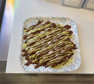 Bubble Waffle Nutella e Pistacchio