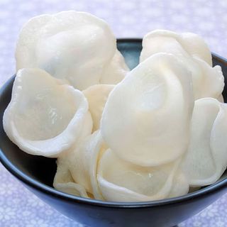 17. Hojas De Gambas Chinas (Fritas)