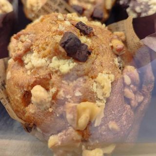 MUFFIN PLATANO CHOCO Y NUECES