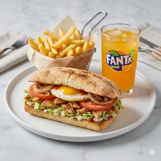 Menú Campero Kebab