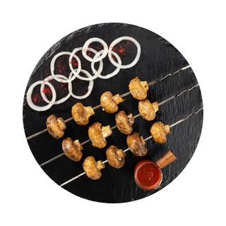 ШАШЛЫК ИЗ ШАМПИНЬОНОВ