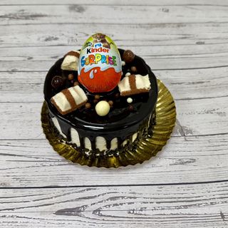 Tarta chocolate kinder pequeña