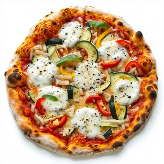 Impasto, verdure e stracchino