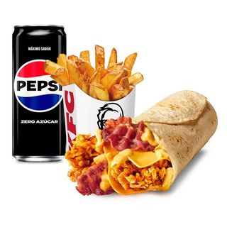 Menú Wrap Sobrado Queso