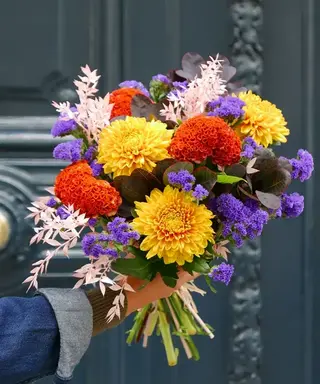 Bouquet de fleurs d'automne - Marigny