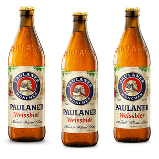 3x 50cl Paulaner Weiss