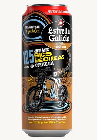 Estrella Galicia Tostada nopack, lata 33cl