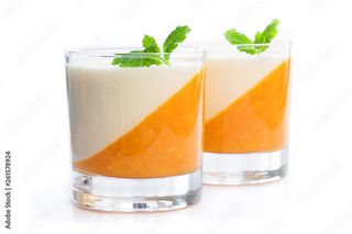 Panna Cotta Mangue Myrtille