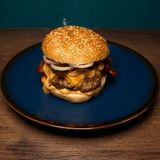 Бургер з беконом