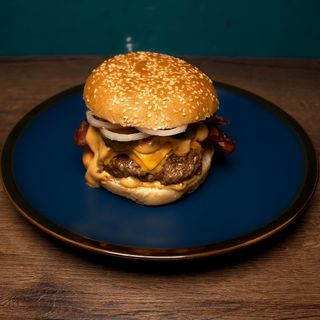 Бургер з беконом