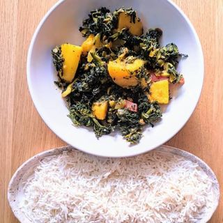 Bowl Palak Aloo