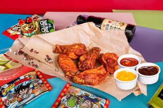 Wings - bez panierki + sos