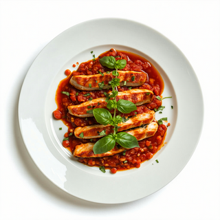 Filetes Rusos Con Tomate