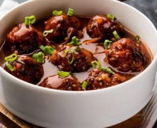 Corn Manchurian - Gravy