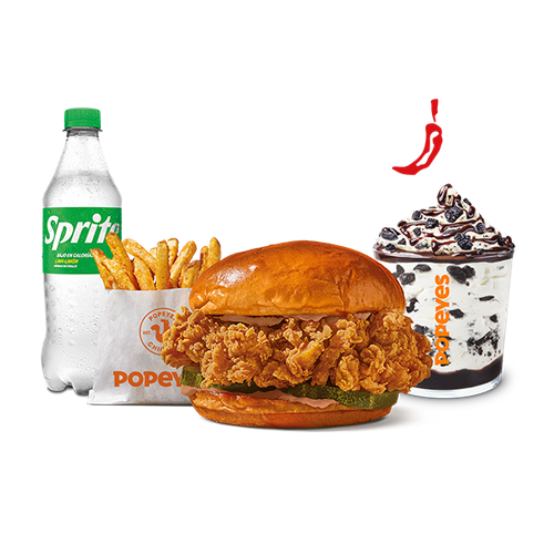 Menú Completo The Chicken Sandwich Picante