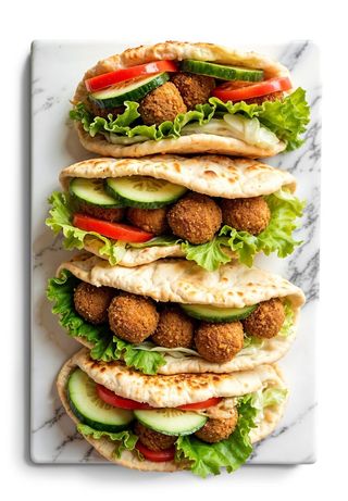Panino falafel - vegetariano
