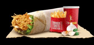 Чеснова тортила меню 