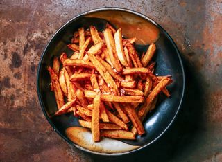 Пресни пържени картофки  (200г)