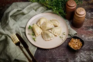 Pierogi z kapustą i grzybami 6 szt.