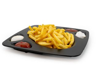 Patatas fritas 4 salsas