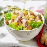 Ensalada De Lechuga Con Pollo (Para 2 Personas)