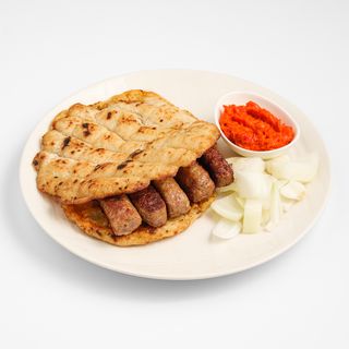 Ćevapi u lepinji 5 komada