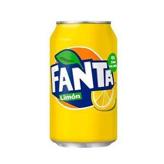 Fanta Limón lata 330ml.