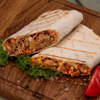 Шаурма Класична зі свининою подвійна Glovo