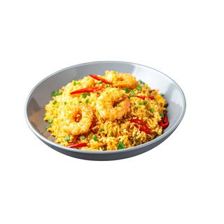 Ryż smażony z krewetkami